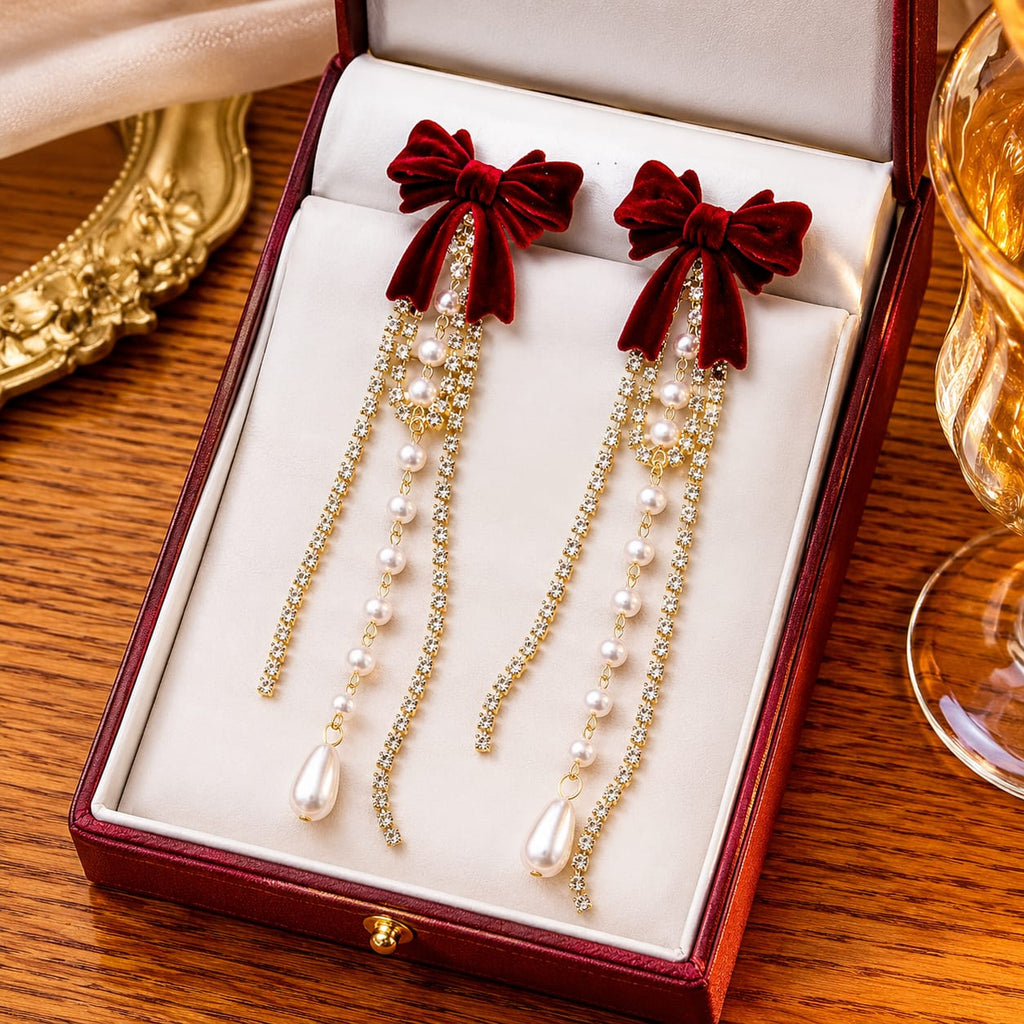 Velvet Bow Elegance