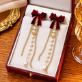 Velvet Bow Elegance