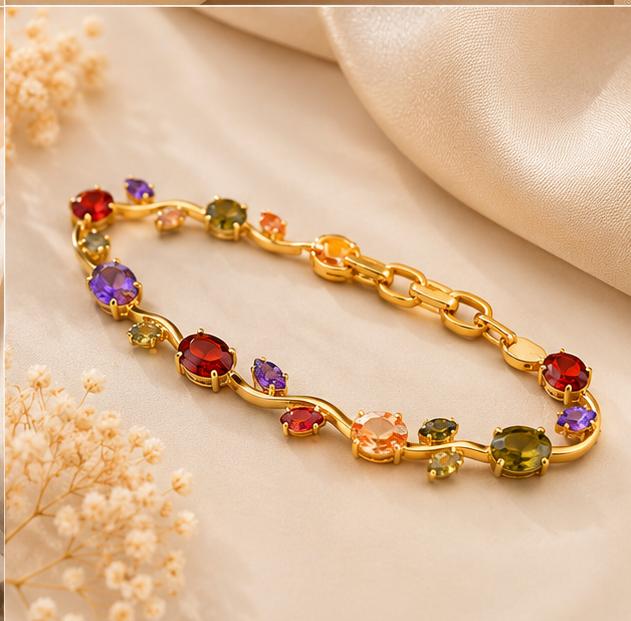 Tulip bracelet ( mixed colour)