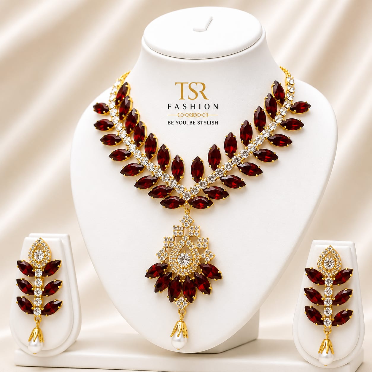 Royal Stone Jewellery Set