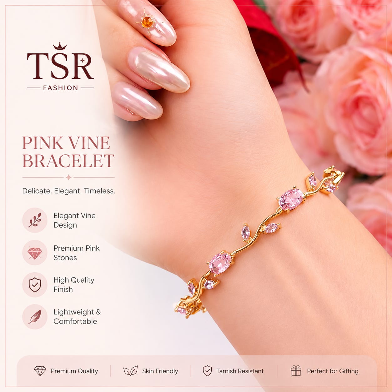 TSR Sapphire Bloom Bracelet