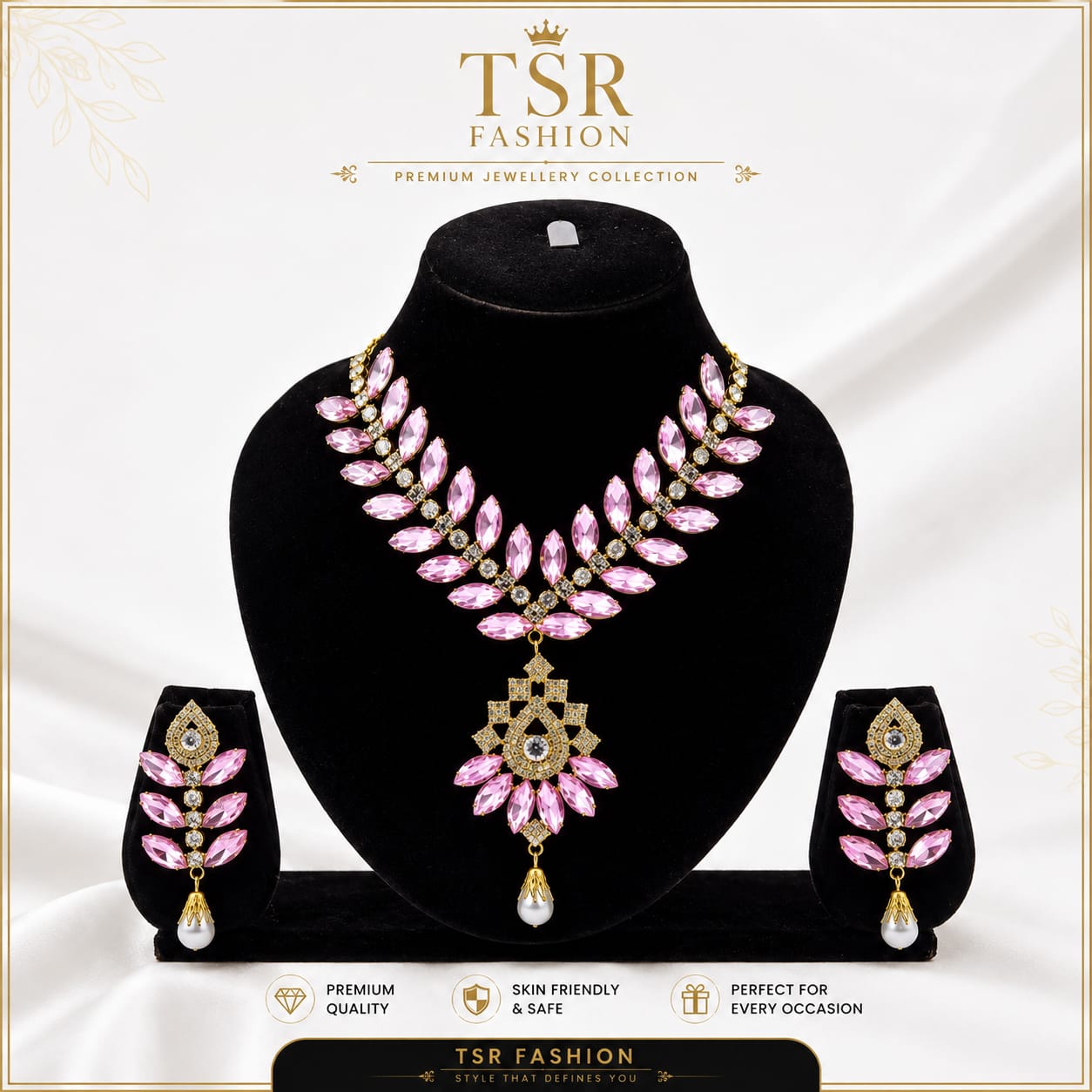 Royal Stone Jewellery Set