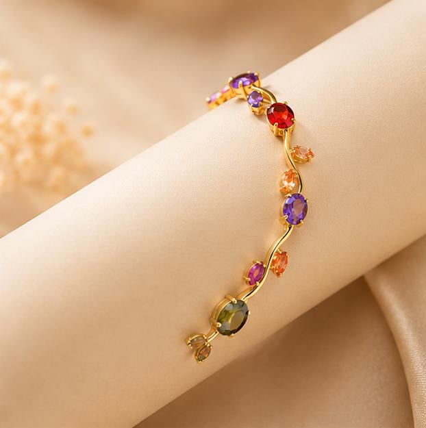 Tulip bracelet ( mixed colour)