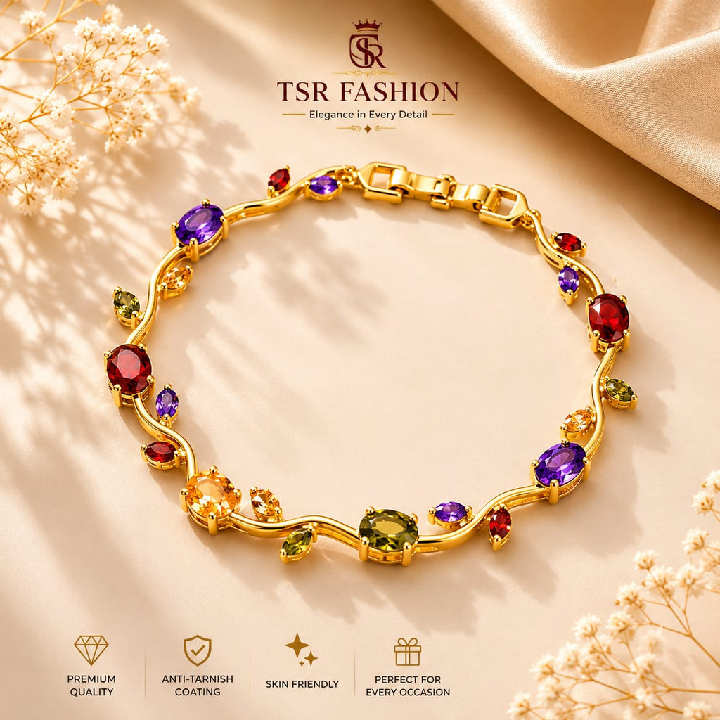 Tulip bracelet ( mixed colour)