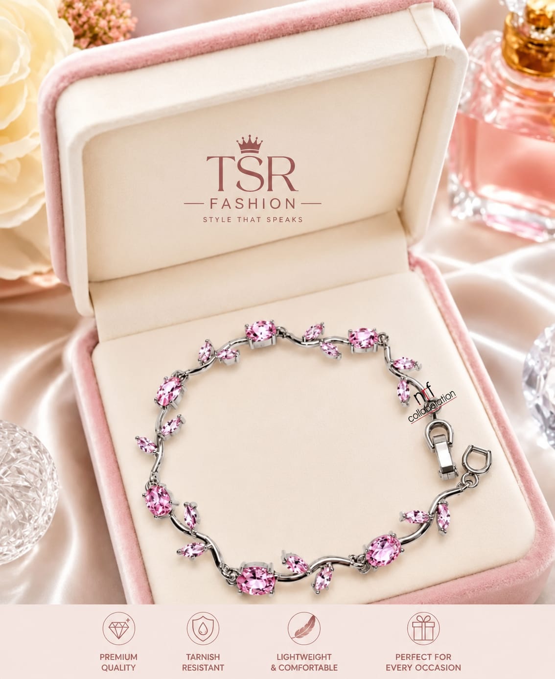 TSR Sapphire Bloom Bracelet